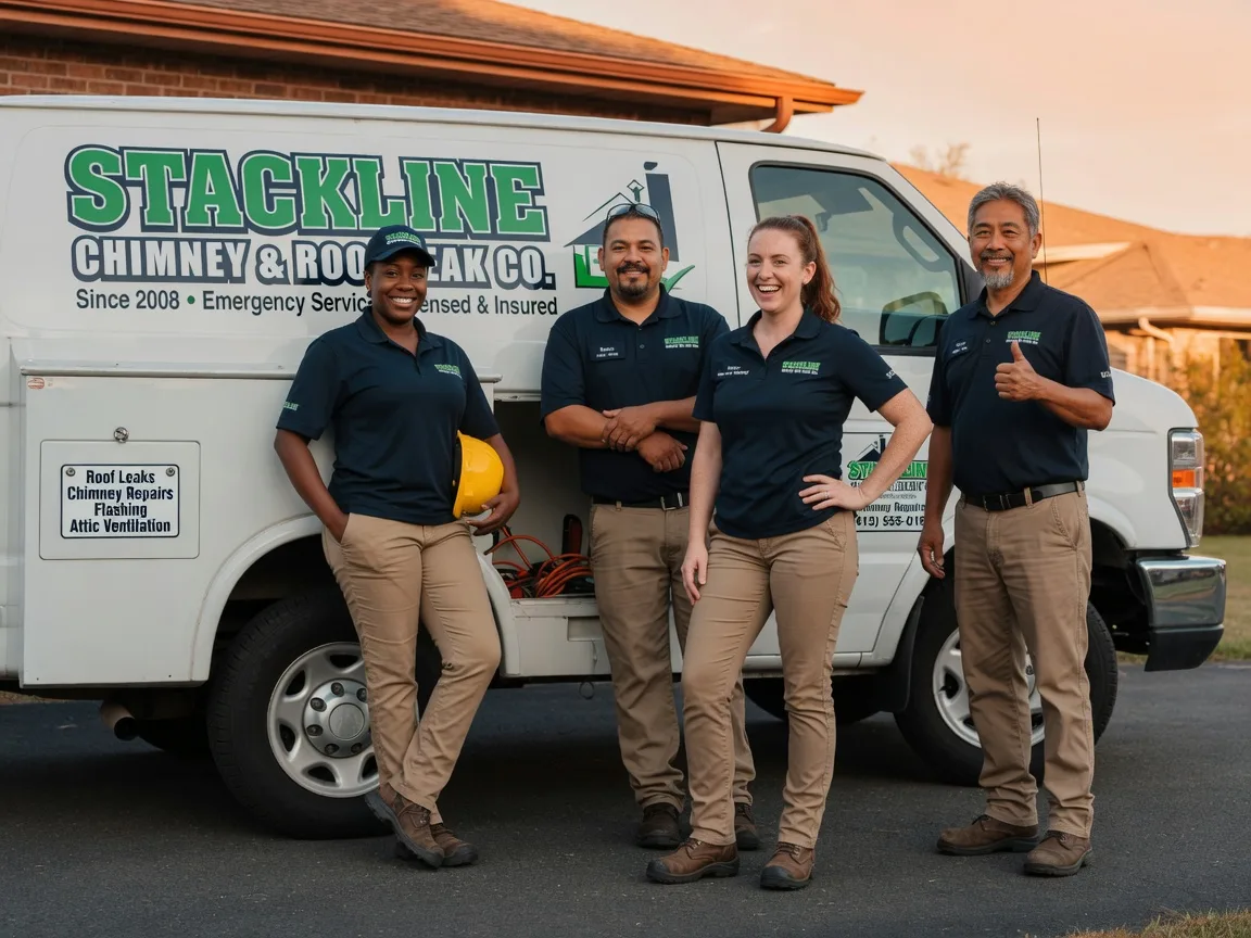 Chimney flashing repair company in Kingsley, PA
